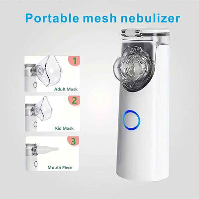 Portable Nebulizer For Asthma Rechargeable Inhaler Nebulizer Machine For Kids And Adults