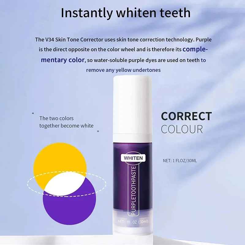 Teeth Brightening Hismiles V34 Colour Corrector Serum